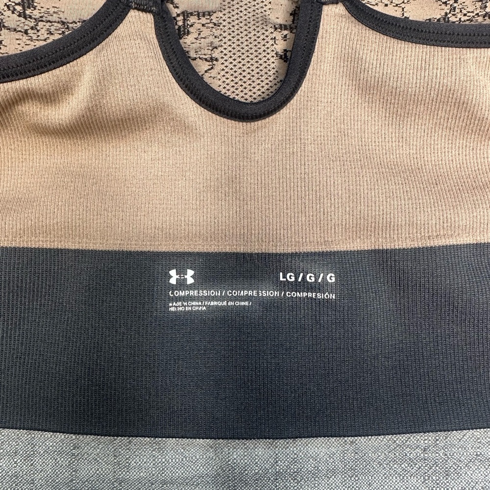 Under Armour Sports Bra l Size L | Lace-Look Design | Compression - Picture 3 of 3